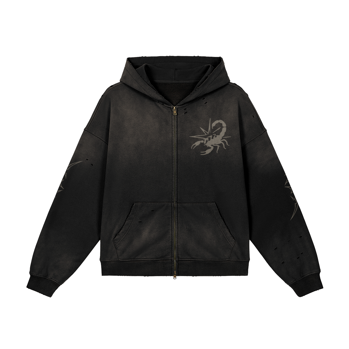SUDADERA CREMALLERA SCORPION
