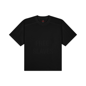 CAMISETA NEGRA FREE SLAVES