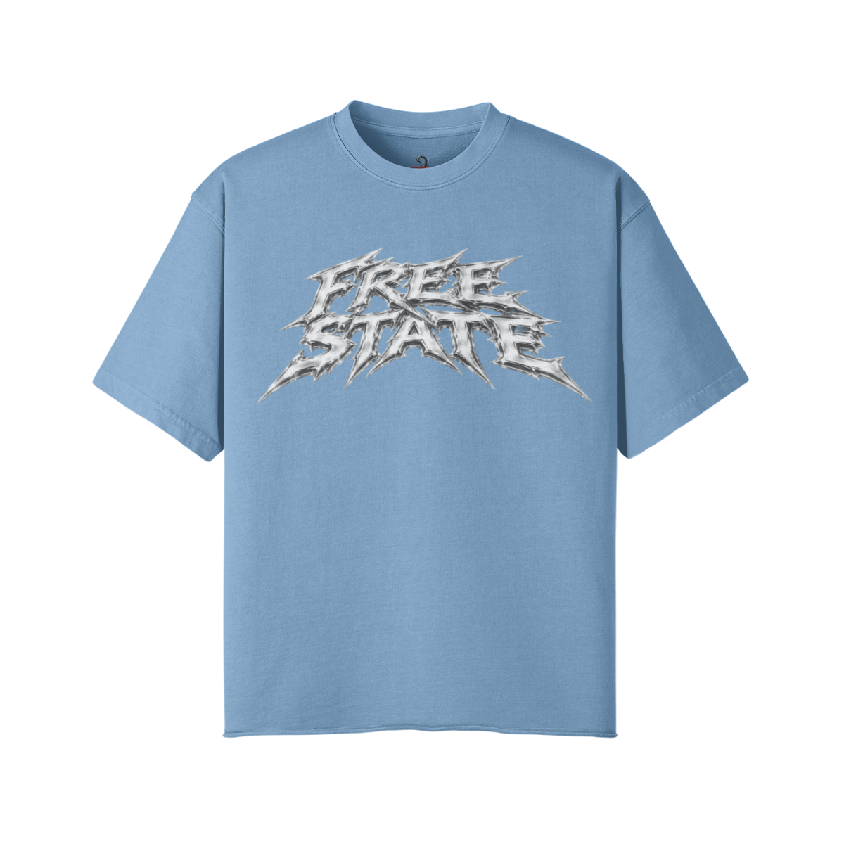 CAMISETA CORTA AZUL/BLANCO FREE STATE - FQ