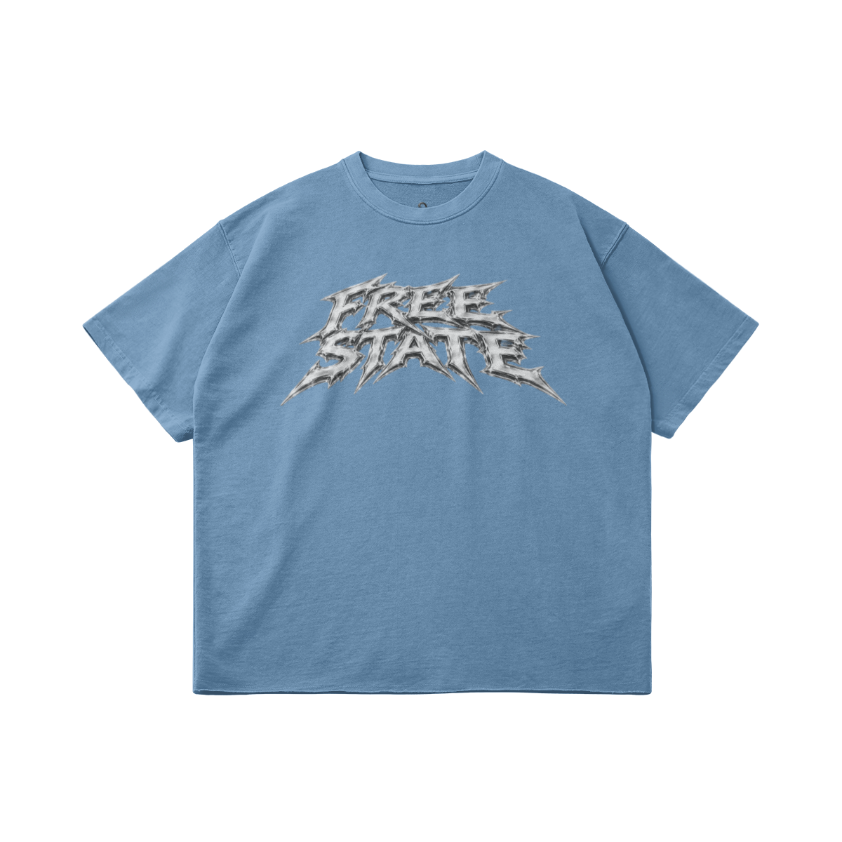 CAMISETA CORTA AZUL/BLANCO FREE STATE - FQ - Imagen 3