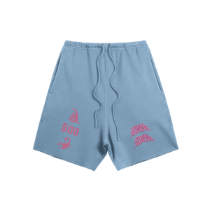 PANTALÓN CORTO AZUL/ROSA FREE STATE - FQ